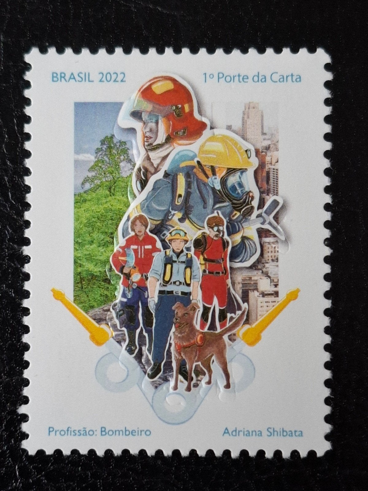 Brazilië 2022 Brandweer, Ophalen of Verzenden, Postfris, Zuid-Amerika