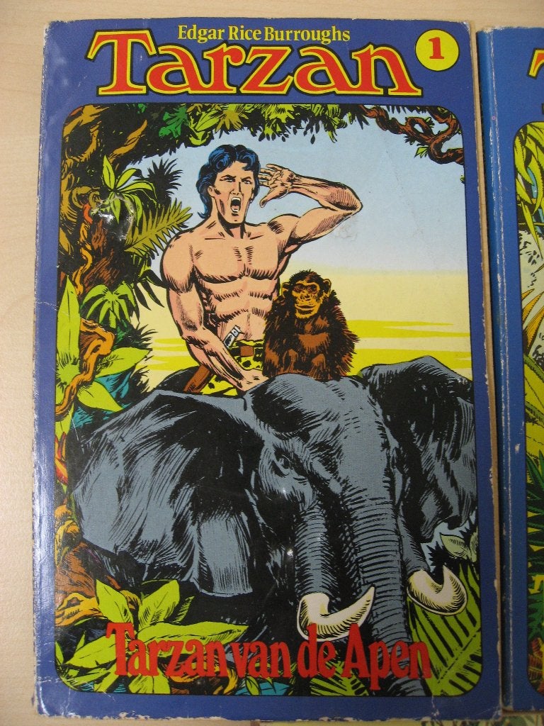 Tarzan leesboekjes. 5 X, Ophalen of Verzenden, Gelezen