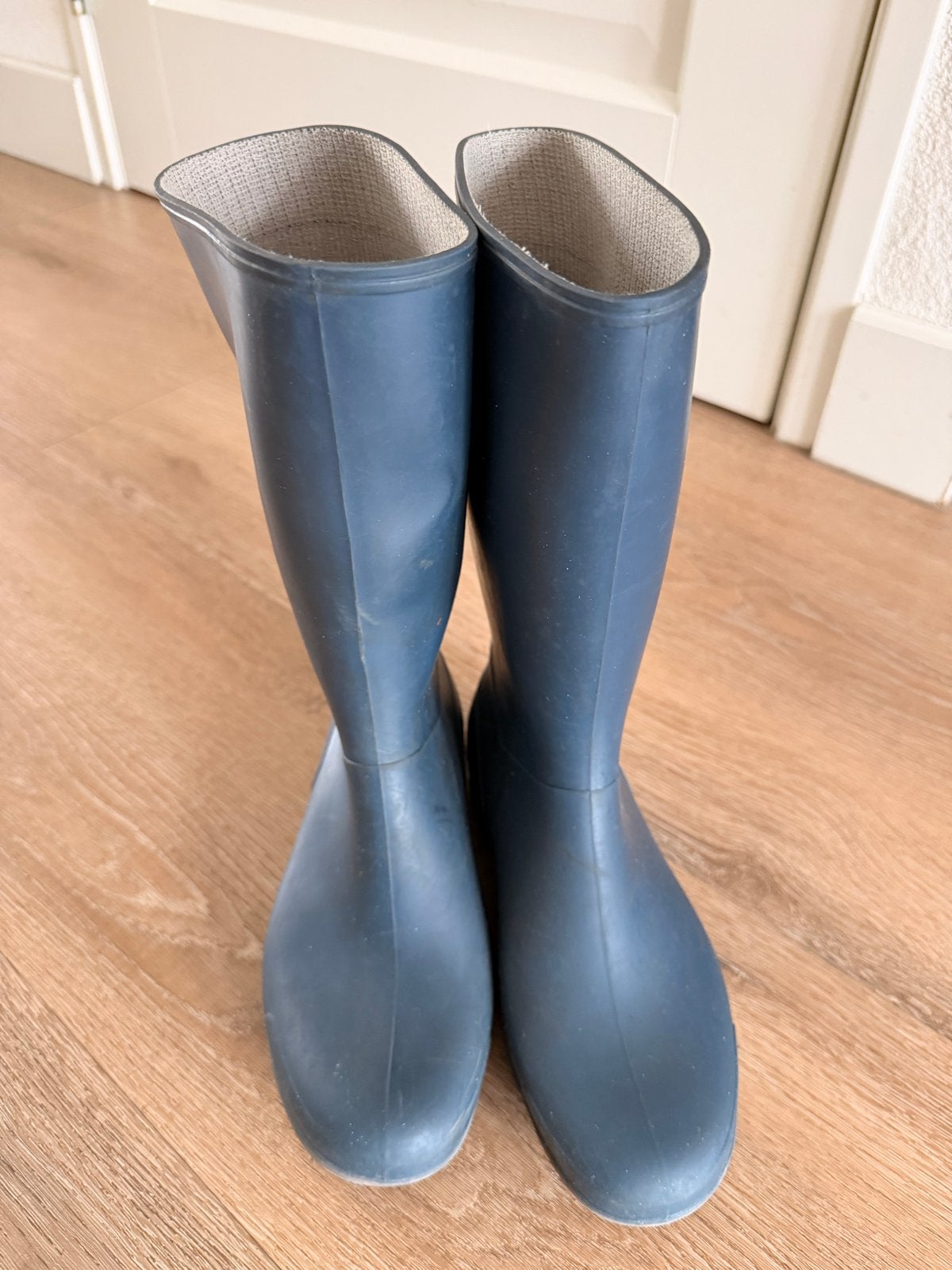 Dunlop regenlaarzen, maat 37, Kleding | Dames, Schoenen, Ophalen of Verzenden, Gedragen, Blauw, Regenlaarzen