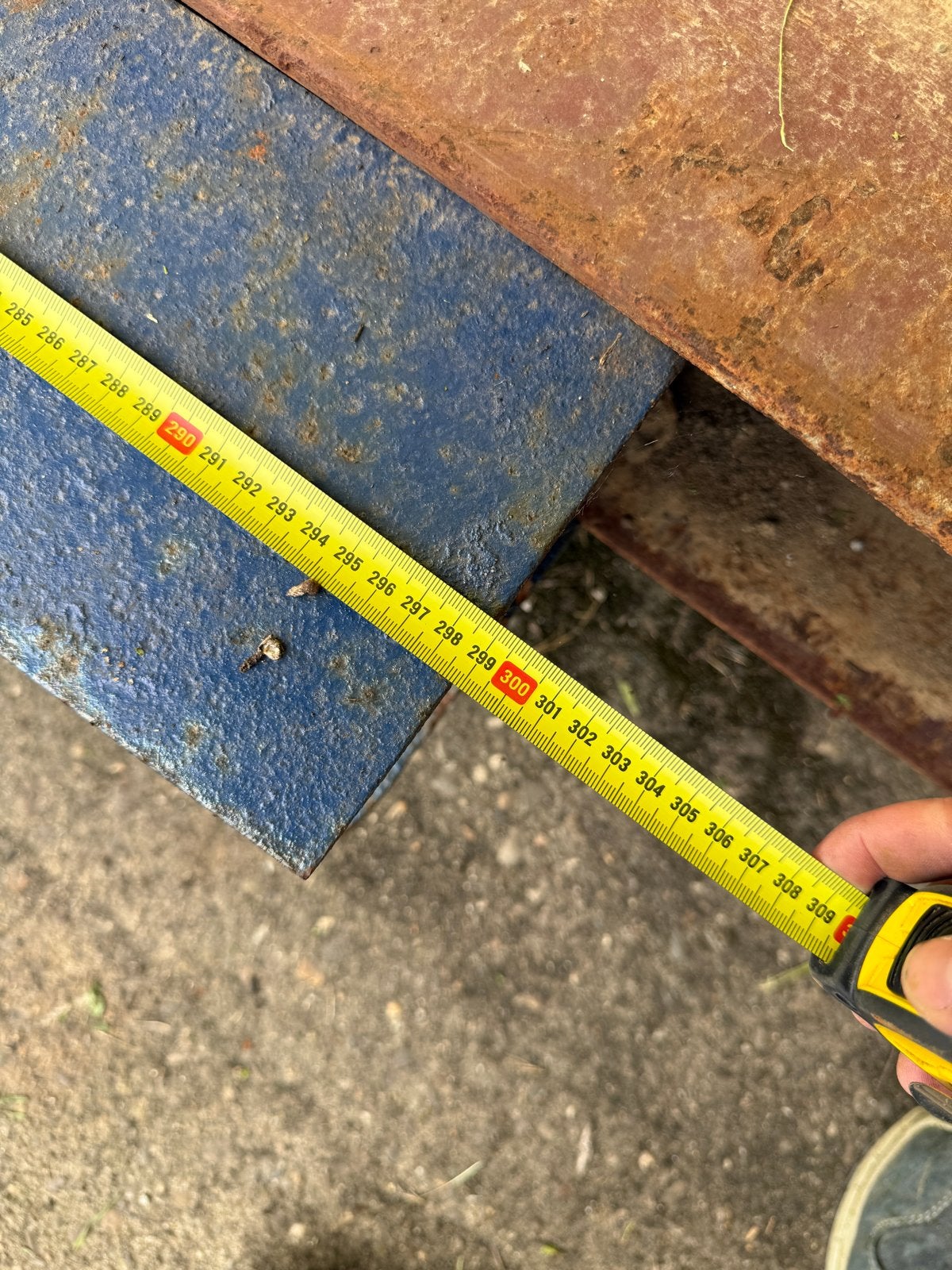 Stalen H-profiel - 298 cm lang, 16 cm hoog/breed, Doe-het-zelf en Verbouw, Metalen, Ophalen of Verzenden, Gebruikt, IJzer