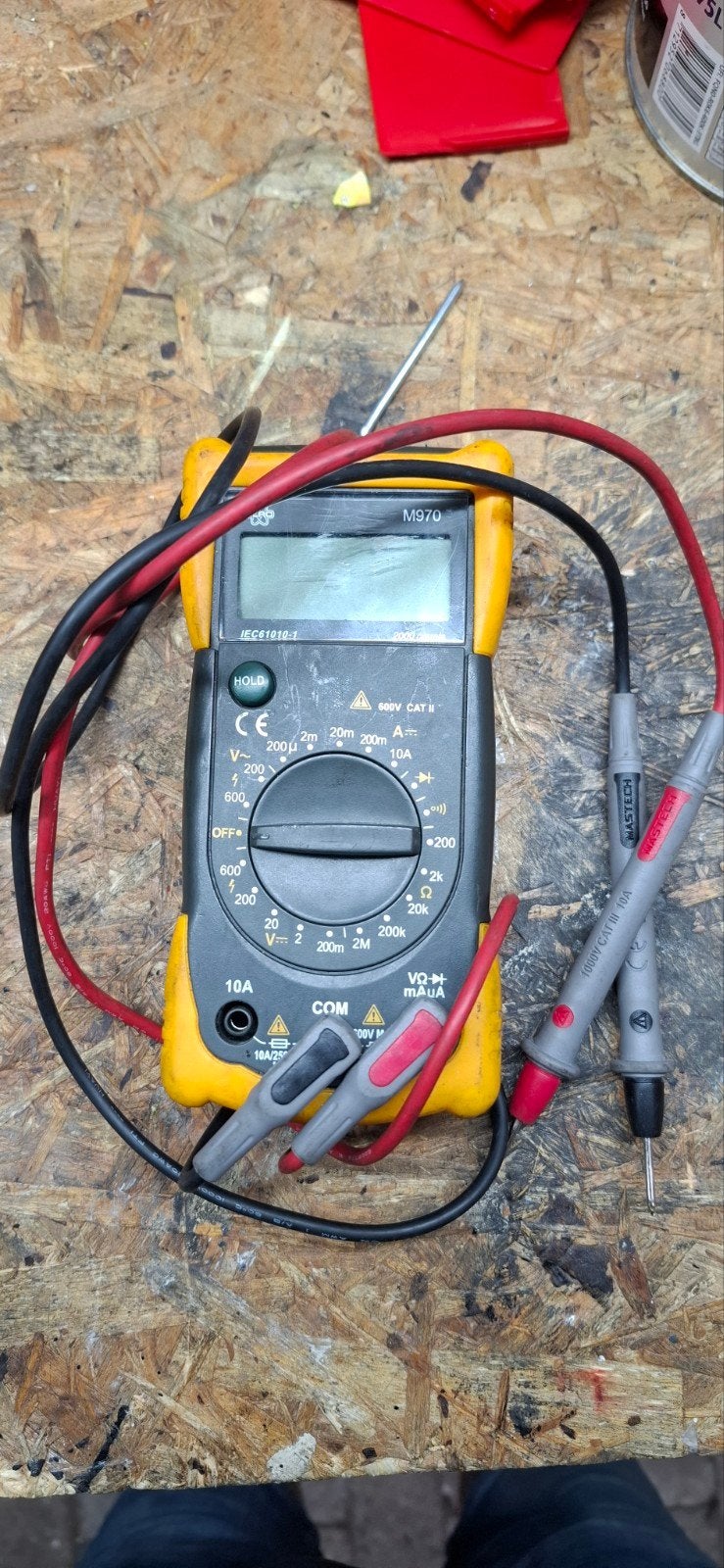 Elro M970 Multimeter - Betrouwbaar en Gebruikt, Ophalen of Verzenden, Gebruikt, Multimeter