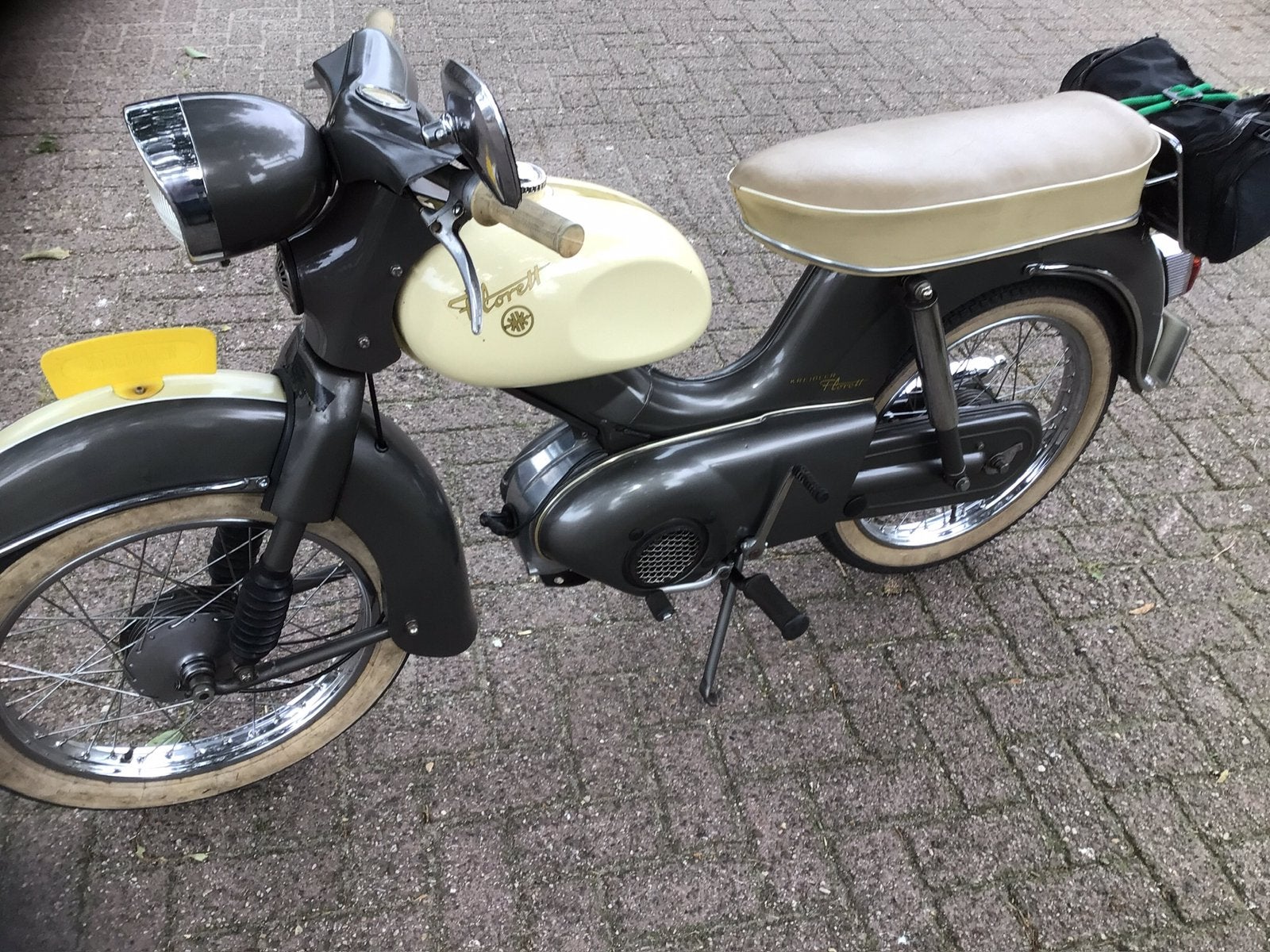 Kreidler k54., Maximaal 45 km/u, 50 cc, 3 versnellingen, Ophalen