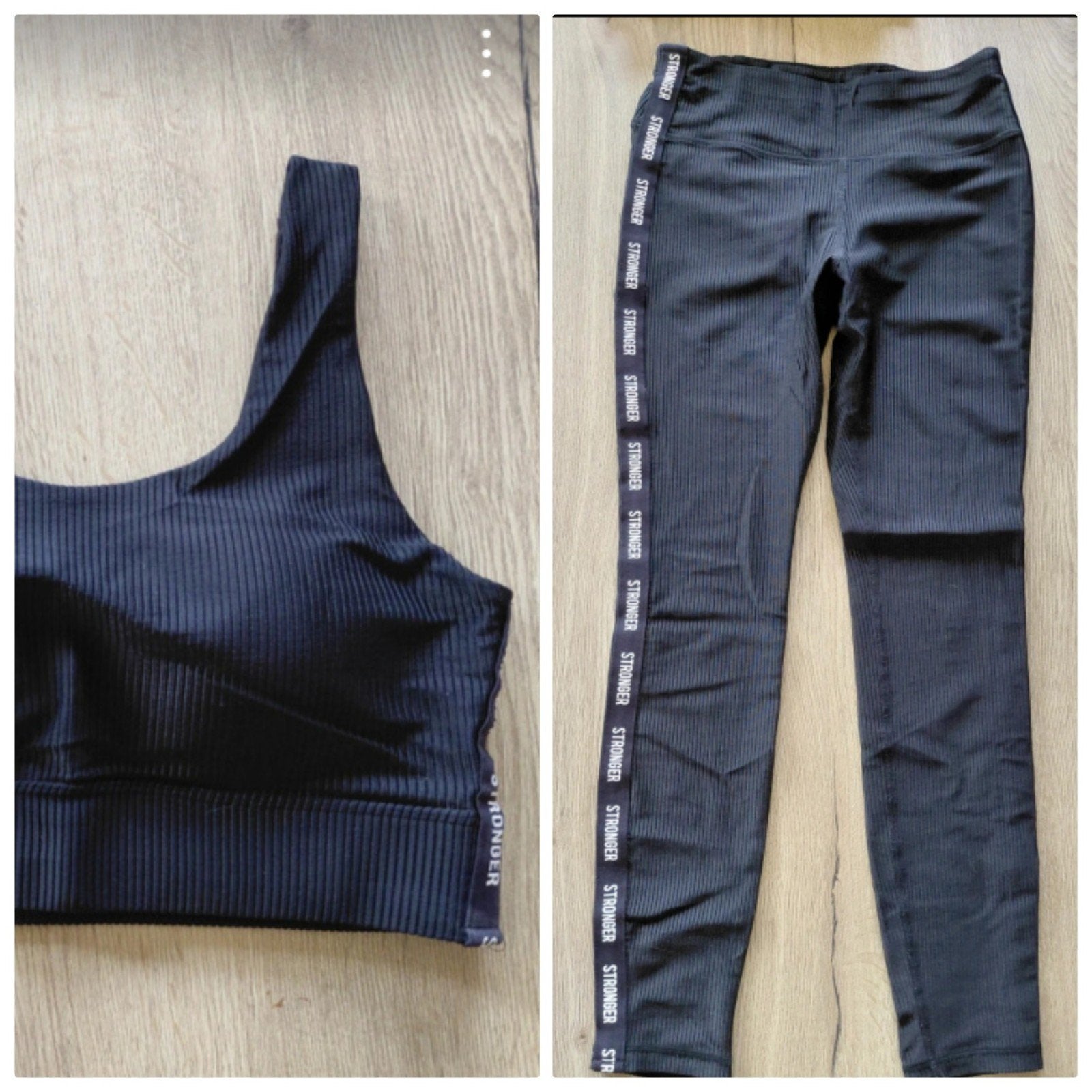 Stronger sportset, Kleding | Dames, Sportkleding, Maat 38/40 (M), Zwart, Ophalen of Verzenden, Stronger