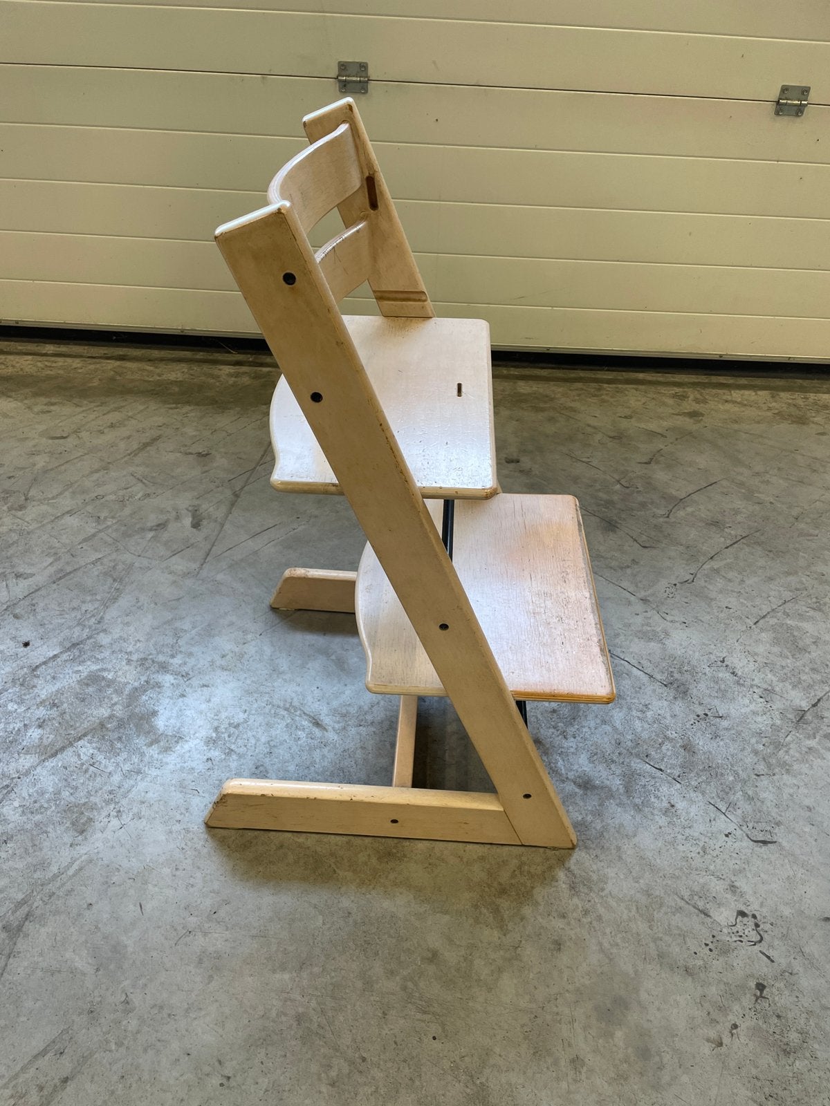 Stokke triptrapstoel 2005, Ophalen, Gebruikt, Wit, Eén