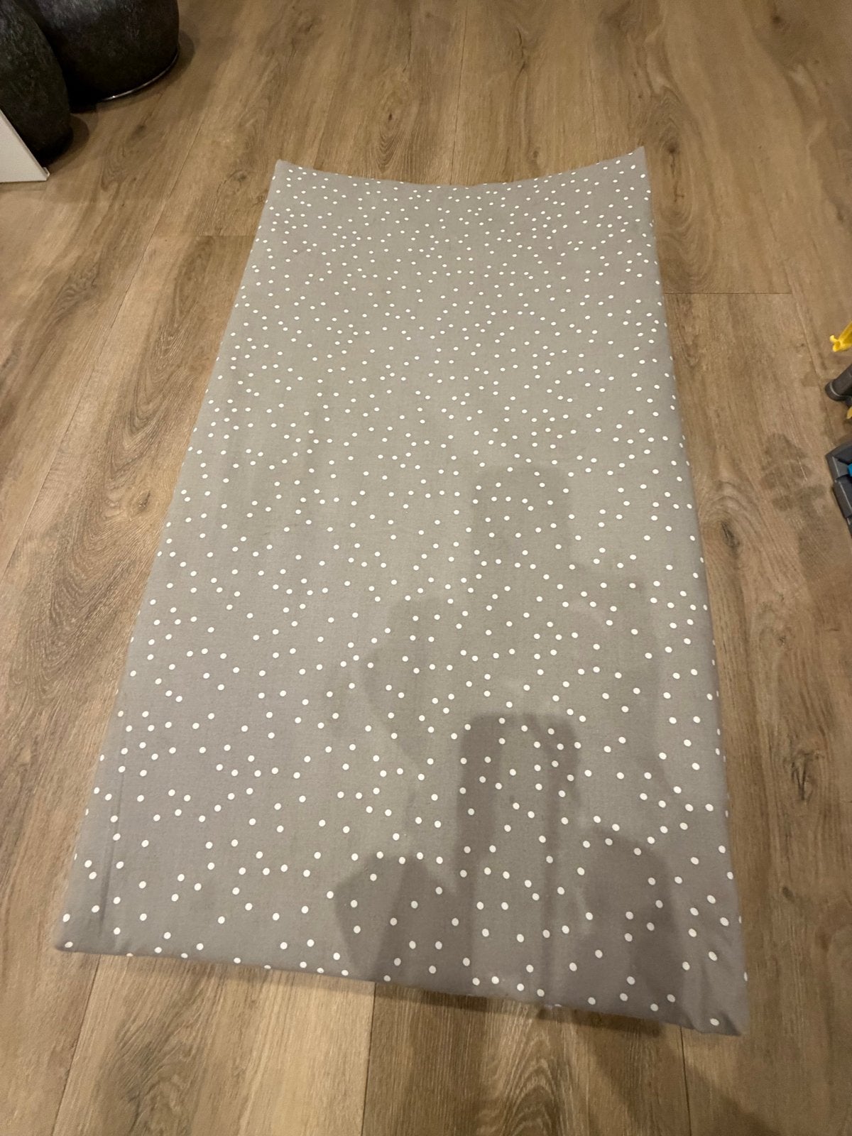 Ikea Bånkkamrat zitkussen stippenpatroon, Ophalen, Kleed of Kussen, Zo goed als nieuw, Grijs