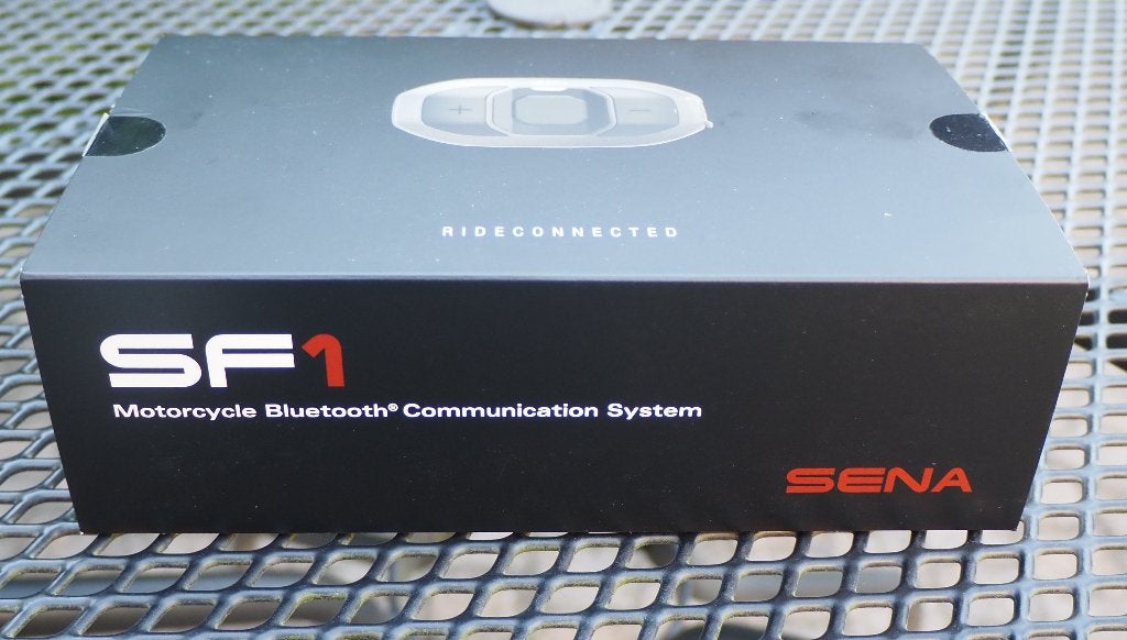 Sena SF1 bluetooth motor communicatie, Motoren, Ophalen of Verzenden, Zo goed als nieuw