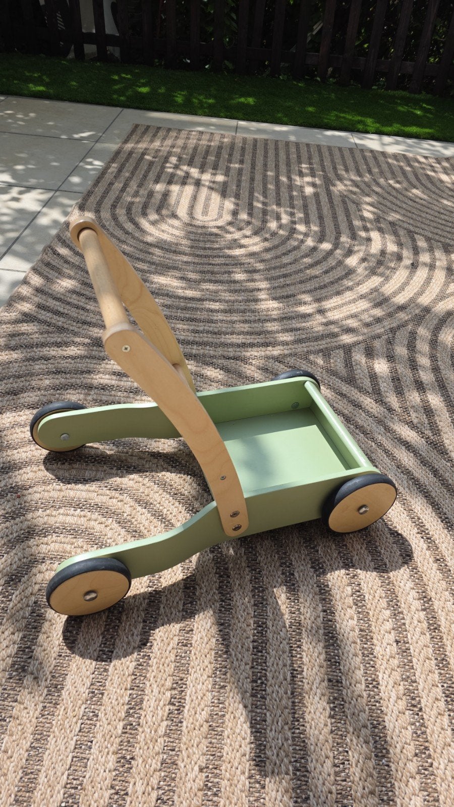Bandits & Angels Houten Loopwagen - Zo goed als nieuw, Kinderen en Baby's, Speelgoed | Houten speelgoed, Ophalen