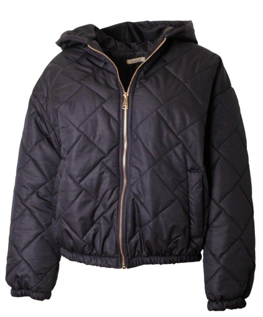 NIEUW! Via Zoya doorgestikte (tussen) jas blauw one size, Kleding | Dames, Maat 38/40 (M), Nieuw, Via Zoya, Verzenden