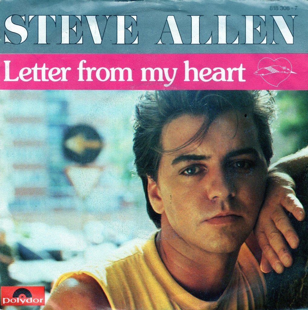 STEVE ALLEN  -  Letter from my heart, Gebruikt, 7 inch, Pop, Fotohoes