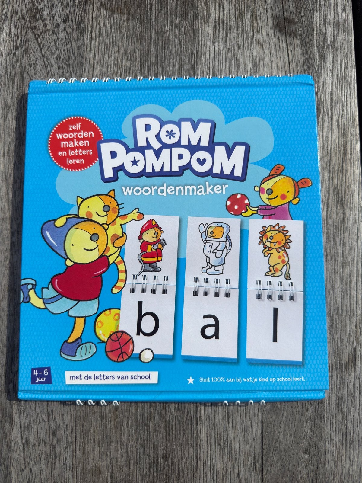 Rom Pom Pom Lettermaker Zwijsen 4-6 jaar, Kinderen en Baby's, Speelgoed | Educatief en Creatief, Ophalen of Verzenden, Zo goed als nieuw