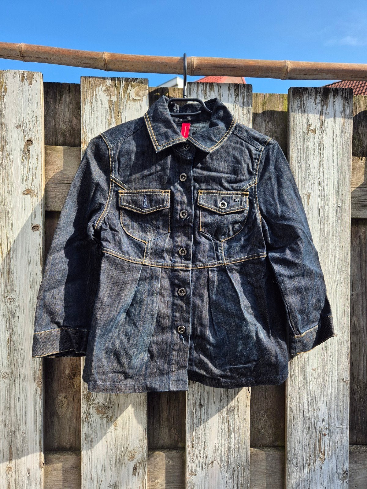 vintage spijkerjack maat 36 Vero Moda, Blauw, Vero Moda, Ophalen of Verzenden, Zo goed als nieuw