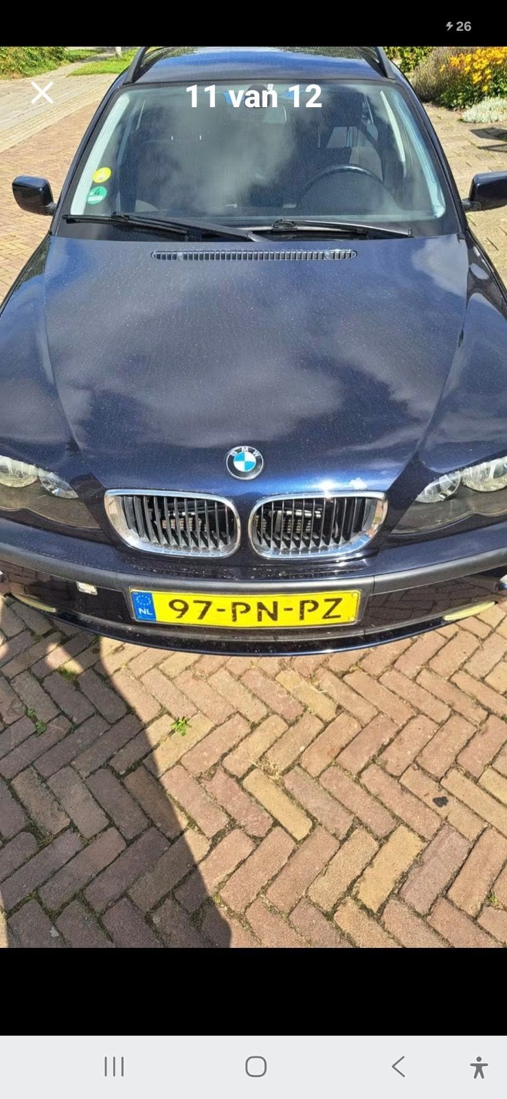 bmw 316 bouwjaar 2004, Ophalen