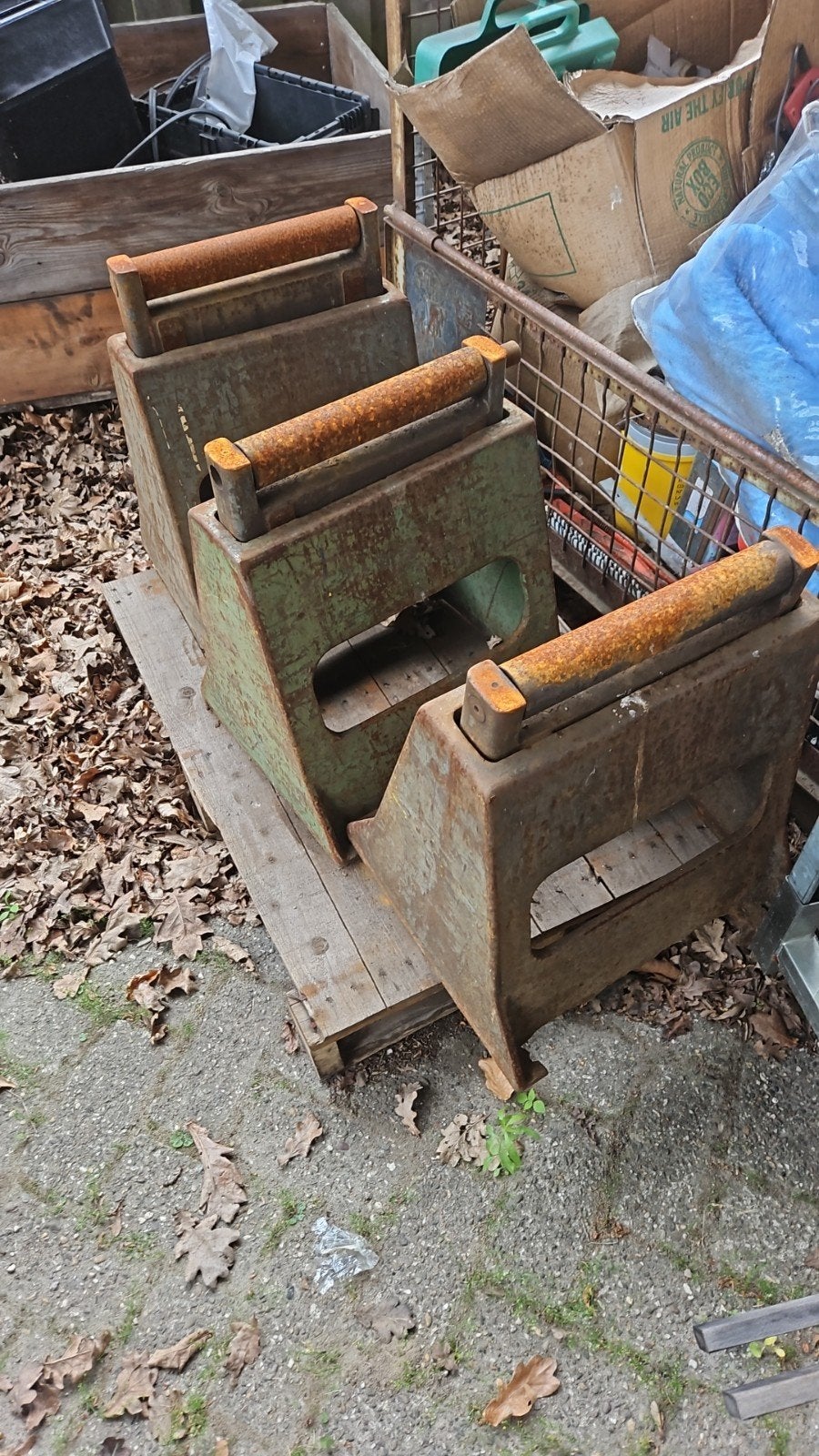 3x rollerbaan zaagmachine, Doe-het-zelf en Verbouw, Ophalen, 1200 watt of meer, 30 tot 70 mm