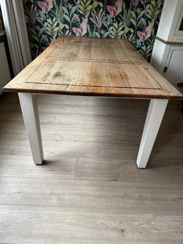 Grote eettafel, Huis en Inrichting, Tafels | Eettafels, Ophalen, 100 tot 150 cm, 200 cm of meer, Vijf personen of meer