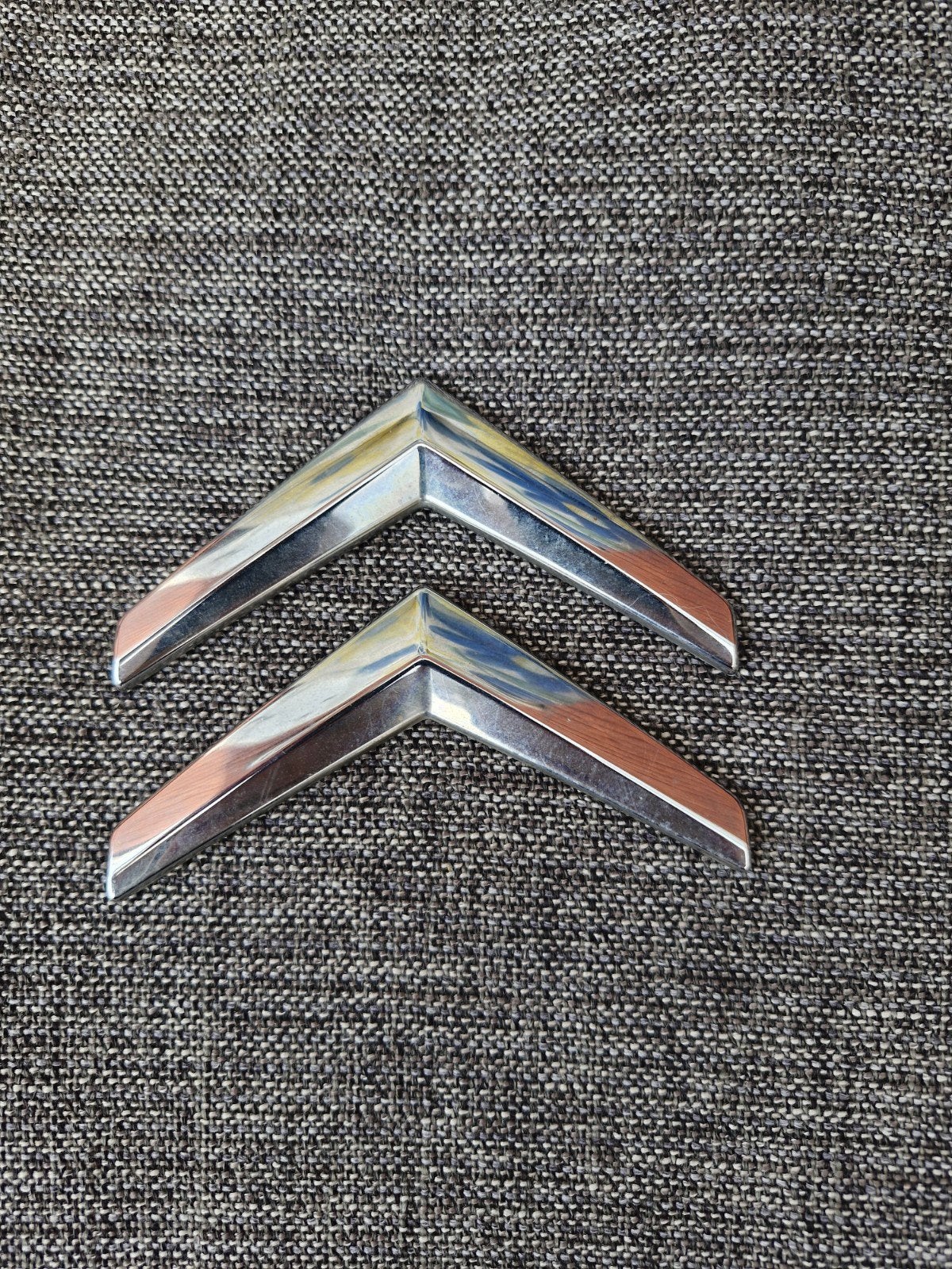 Citroën logo embleem chevrons, Ophalen of Verzenden