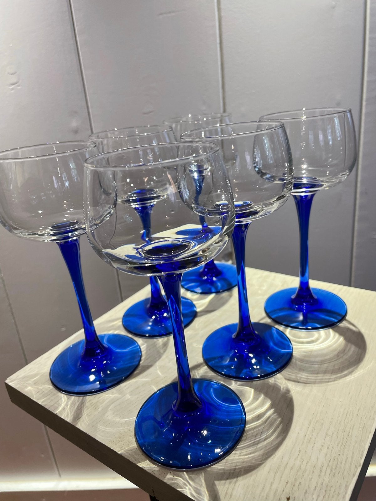 Vintage Cristal D'Arques Luminarc Wijnglazen - Set van 6, Ophalen of Verzenden