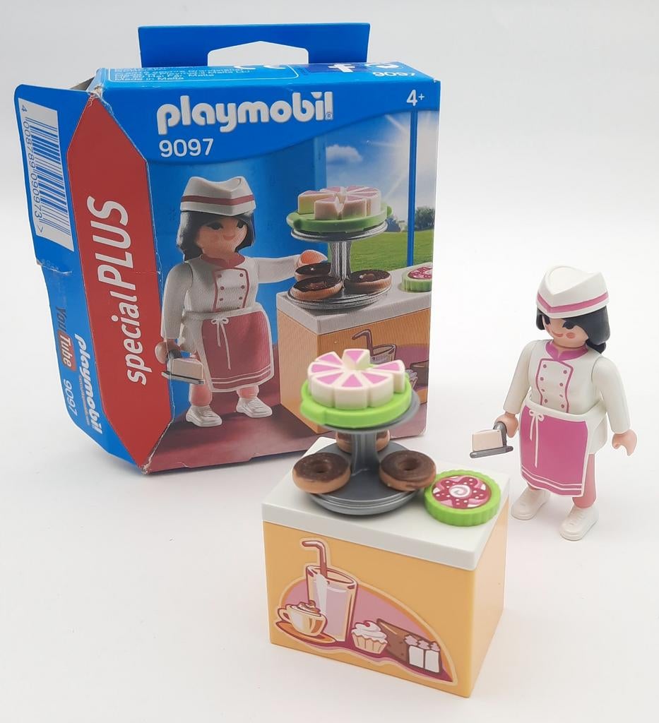 Playmobil 9097 Taartenbakker compleet met doosje, Ophalen of Verzenden, Zo goed als nieuw, Complete set