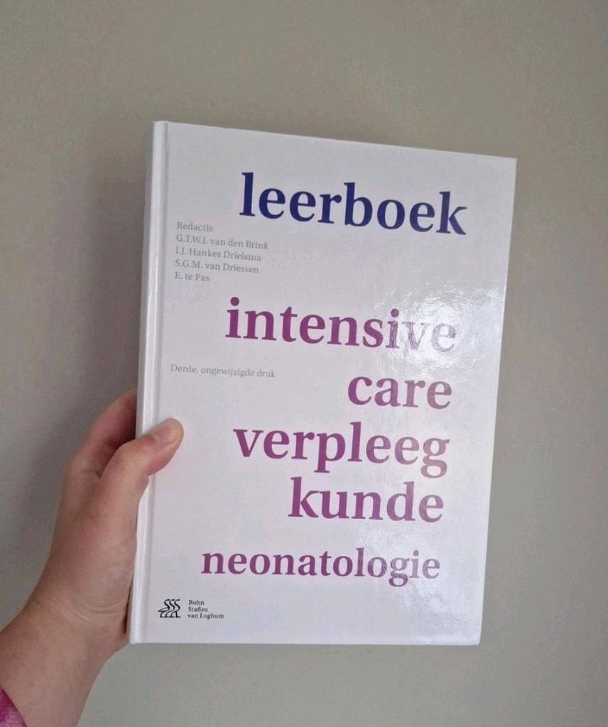 Leerboek Intensive Care Verpleegkunde Neonatologie, Boeken, Studieboeken en Cursussen, Diverse, Zo goed als nieuw, Alpha, HBO