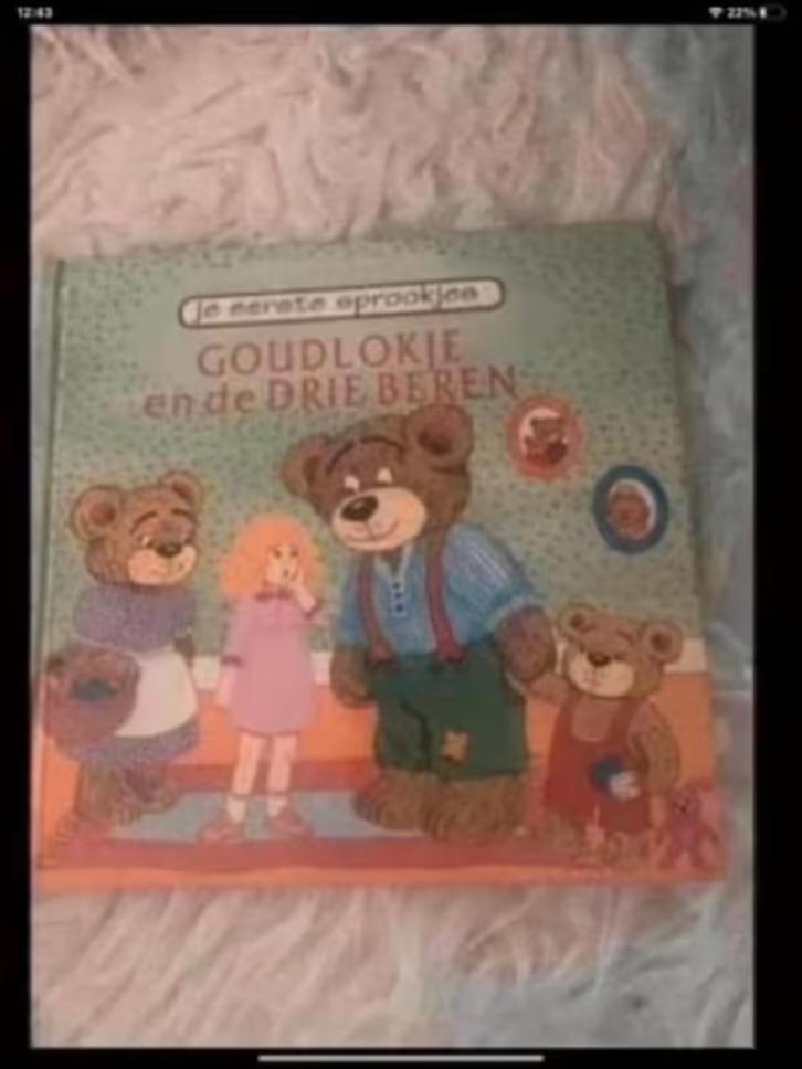 goudlokje en de drie beren, Ophalen of Verzenden, Fictie algemeen