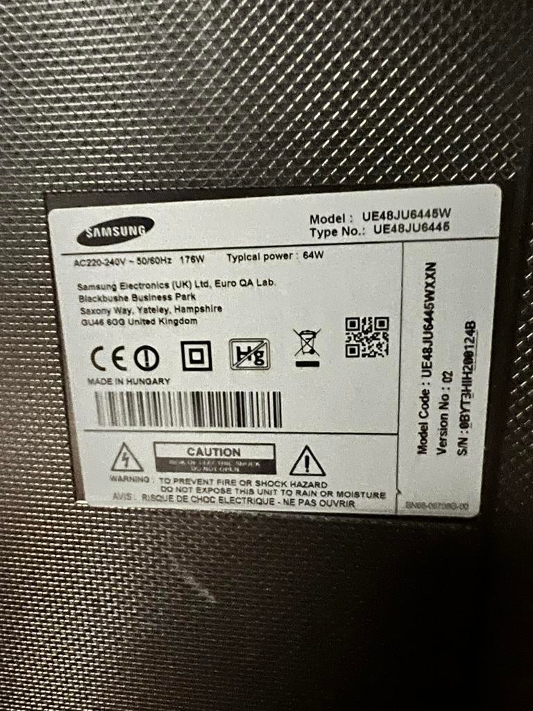 Samsung Smart TV 48 inch - Defect, LED, Ophalen of Verzenden, Samsung, Smart TV