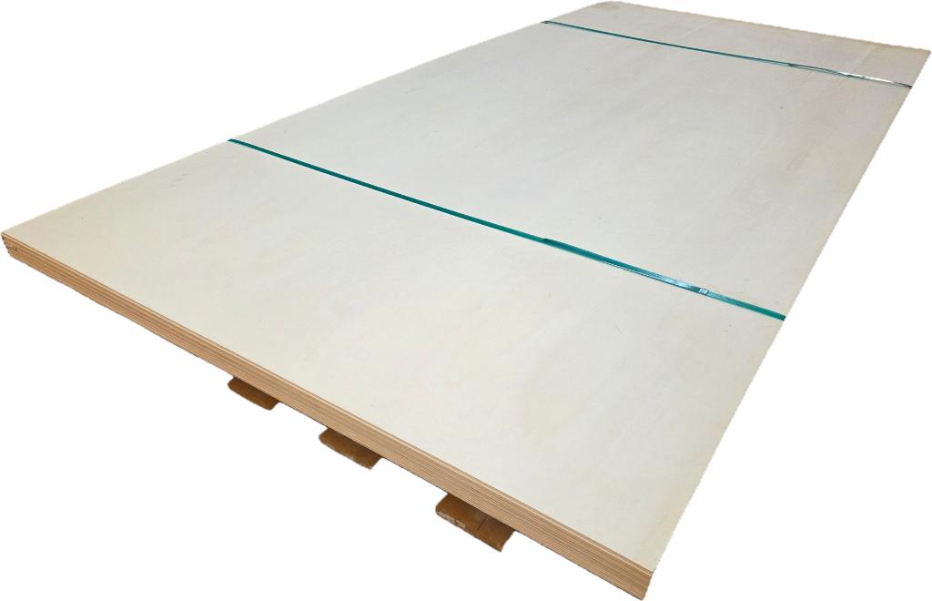 10 x Multiplex 153x310 cm / dikte: 5.5 mm - nr: P76, Doe-het-zelf en Verbouw, Platen en Panelen, Ophalen, Nieuw, Multiplex, Minder dan 20 mm