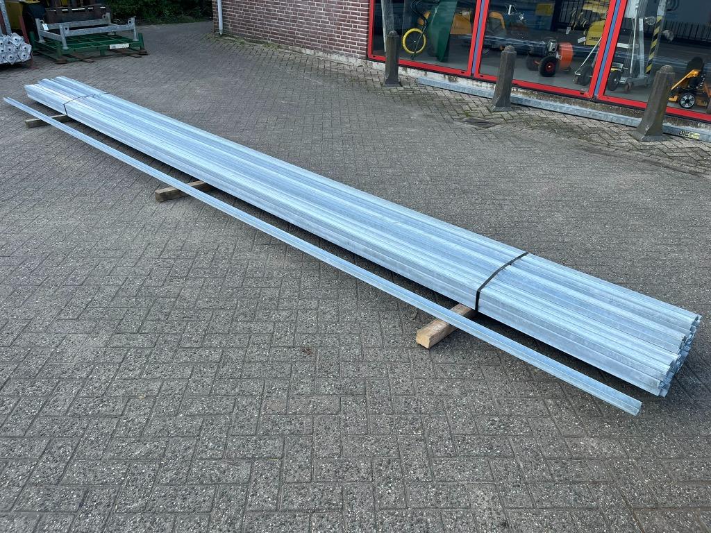 Stalen U-profiel verzinkt 45/52x40MM 700CM lengte 70ST nieuw, Ophalen, Nieuw, IJzer