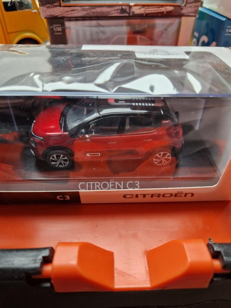 Citroën C3 Modelauto - Zo goed als nieuw!, Ophalen of Verzenden, Nieuw, Auto, Norev