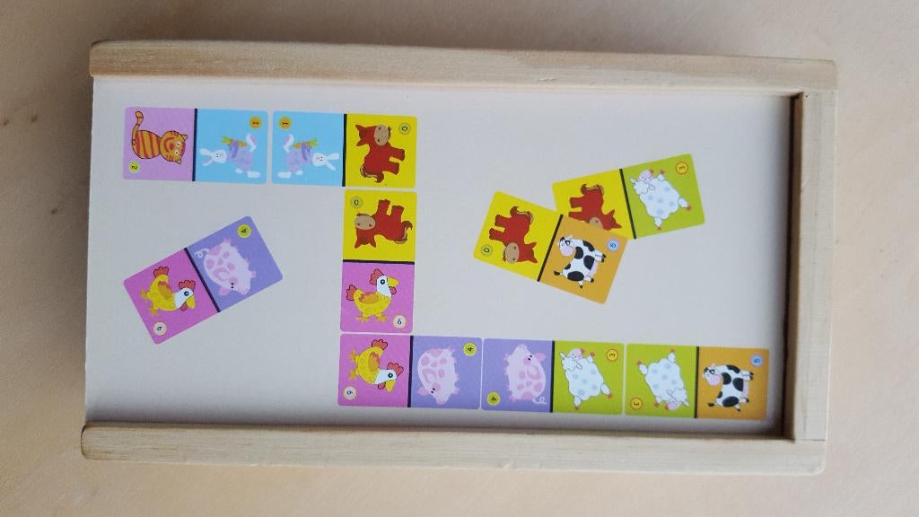Dieren Domino., Ophalen of Verzenden