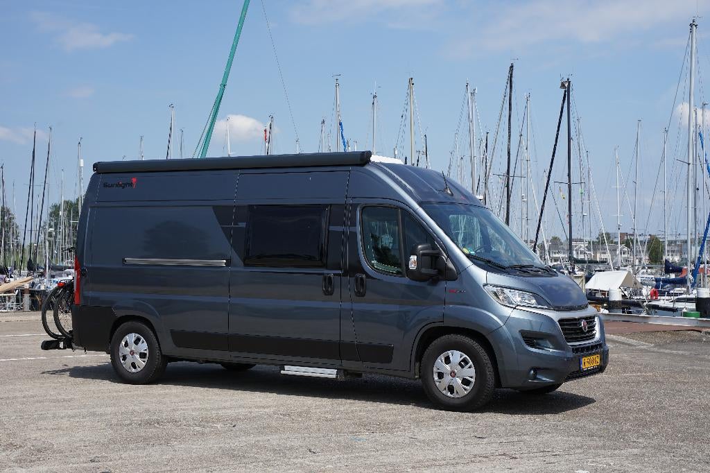 TE KOOP Fiat Ducato Sunlight Cliff 600 incl aankoopkeuring, Caravans en Kamperen, Sunlight, Ringverwarming, Fiat, Tot en met 2
