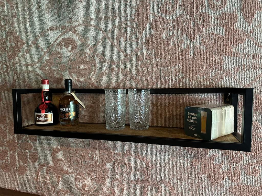 Wandrek - Wandplank Mangohout - Zware kwaliteit - NIEUW, Ophalen of Verzenden, Nieuw