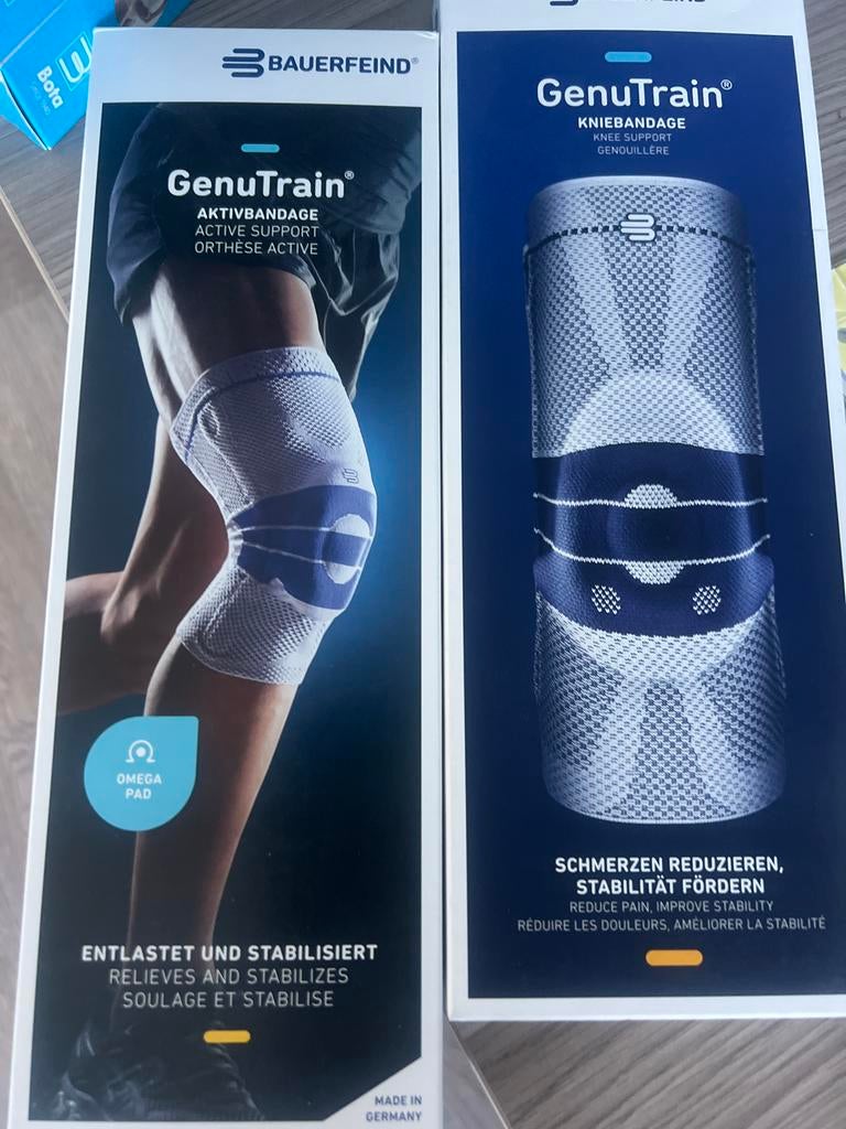 2 x genutrain van bauerfeind en malleotrain, Ophalen of Verzenden, Nieuw