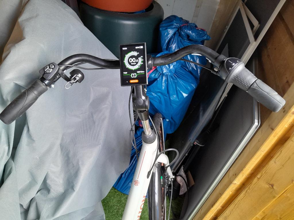 Union Elektrische Fiets Te Koop, Fietsen en Brommers, Elektrische fietsen, Gebruikt, Overige merken, 51 tot 55 cm, 50 km per accu of meer