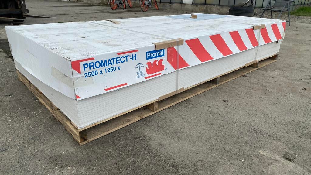 Promatect-h 1250*2500*10/12/15/18/20mm brandwerend, Overige materialen, Nieuw, Minder dan 5 m², Ophalen