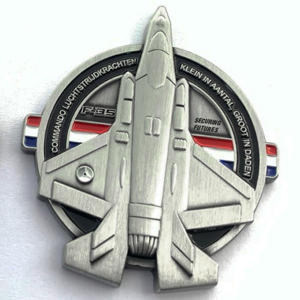 F-35 / F-16 patches en coins, Ophalen of Verzenden, Luchtmacht, Nederland, Embleem of Badge