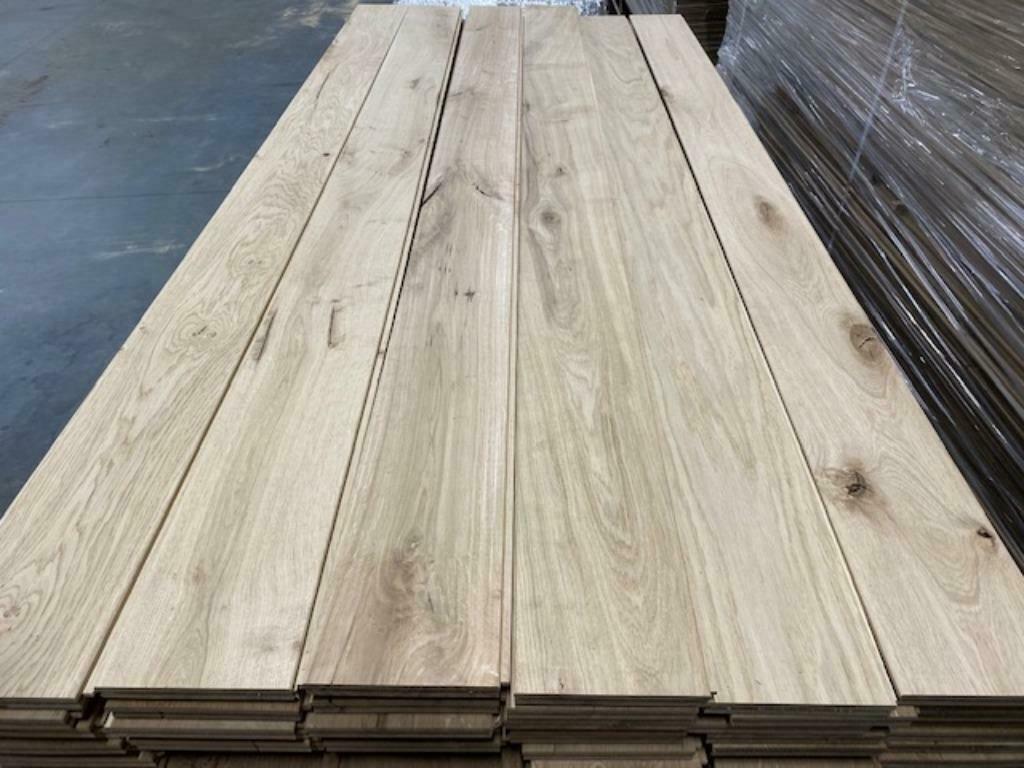 Eiken dakbeschot - kunstmatig gedroogd - mes en groef, Doe-het-zelf en Verbouw, Hout en Planken, Minder dan 25 mm, Eiken, Nieuw