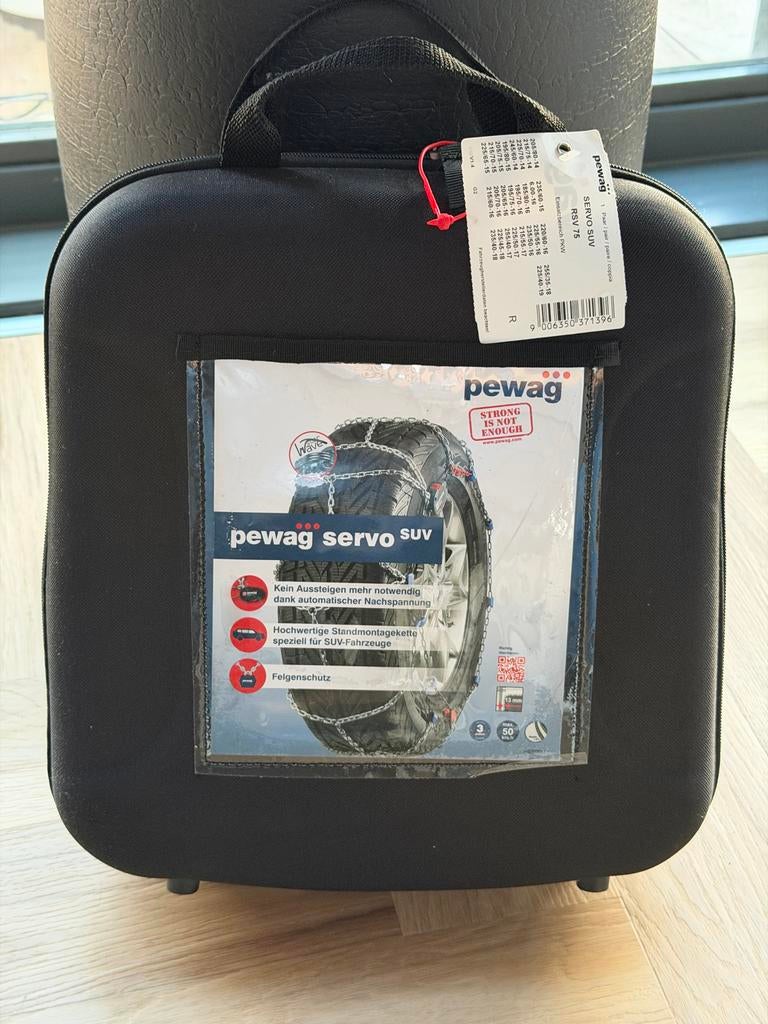 Pewag Servo SUV RSV 75 Sneeuwkettingen - Nieuwstaat, Auto diversen, Sneeuwkettingen, Ophalen of Verzenden, Zo goed als nieuw