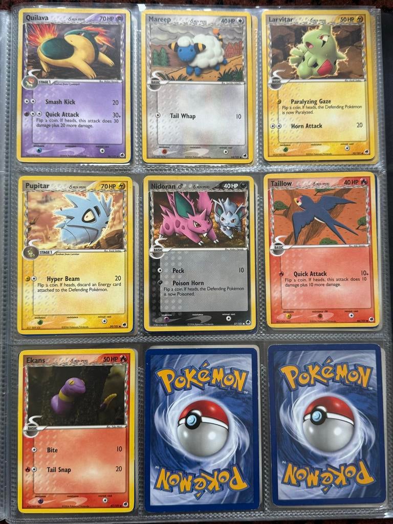 Delta spieces pokemoncollectie, Ophalen of Verzenden, Zo goed als nieuw