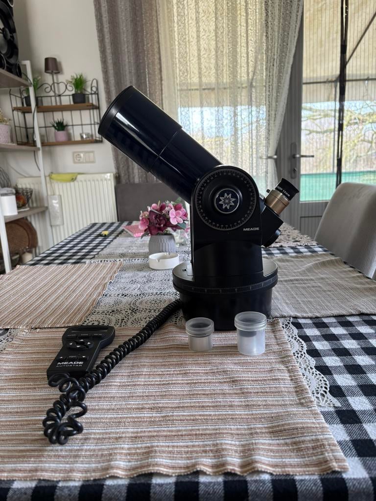 Maede telescope with autostar hand controller, Audio, Tv en Foto, Optische apparatuur | Telescopen, Ophalen of Verzenden, Gebruikt