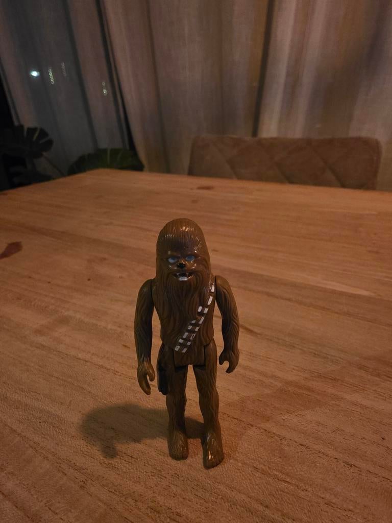 Vintage Star Wars Chewbacca Figuur 1978, Ophalen of Verzenden, Gebruikt