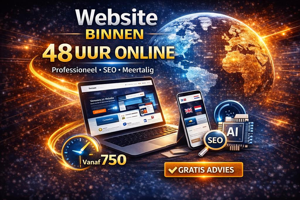 Professionele Website Laten Maken – Snel & Resultaatgericht, Webdesign