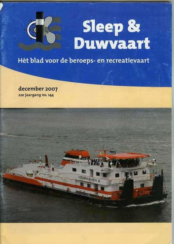 scheepvaart-sleep en duwvaart-DEC 2007, Ophalen of Verzenden, Zo goed als nieuw, Boek of Tijdschrift