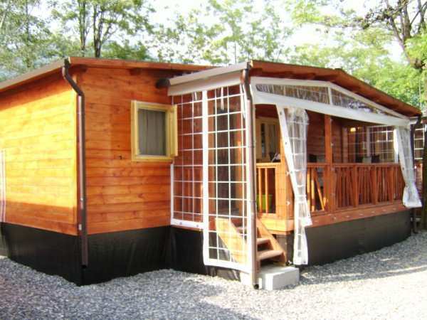 mobile home Italië, meer van Lugano/Porlezza, Vakantie, Tv, 2 slaapkamers, Lombardije en Merengebied, Recreatiepark