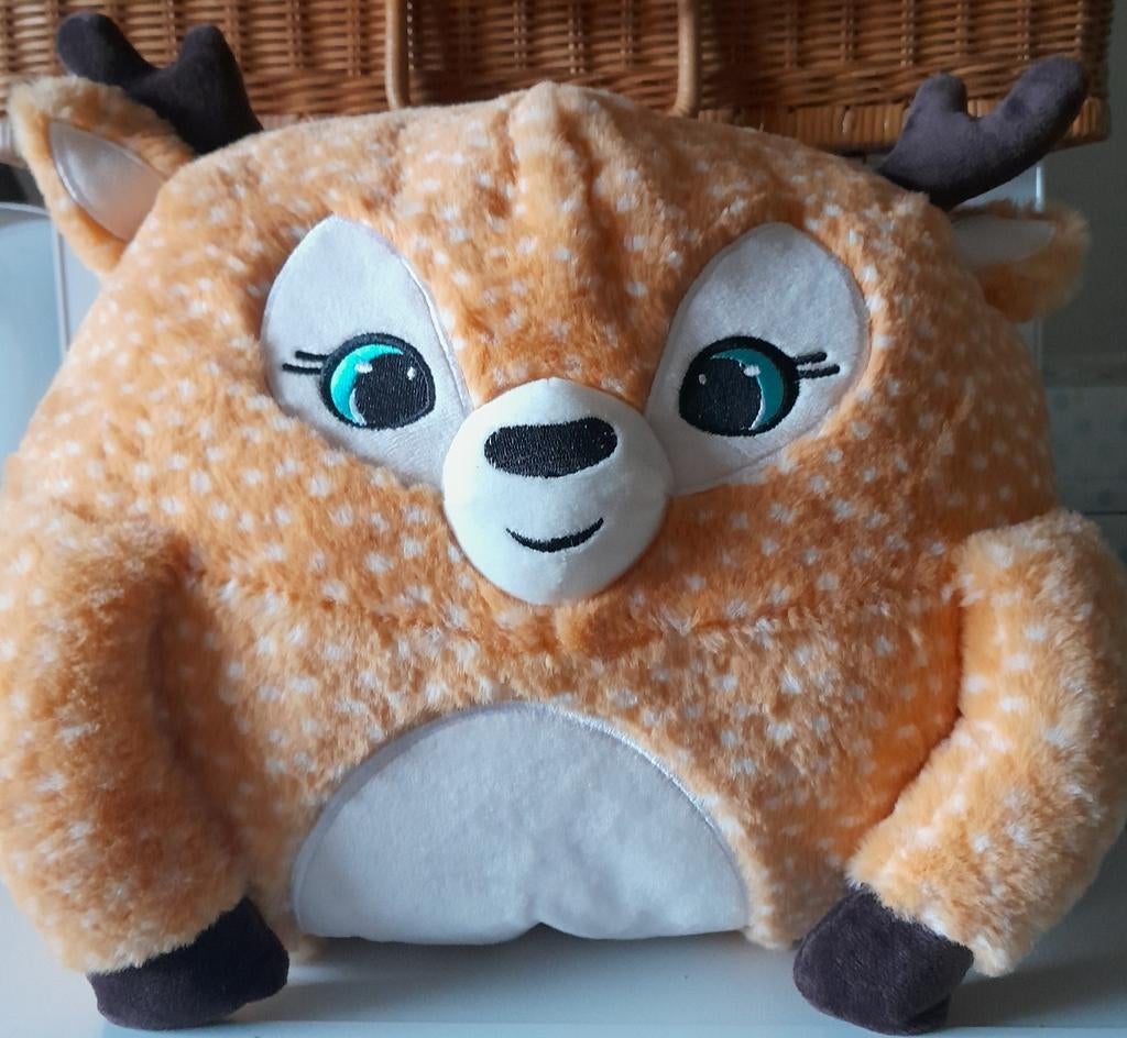Hert handwarmer knuffel kussen NIEUW, Ophalen of Verzenden, Nieuw, Overige typen