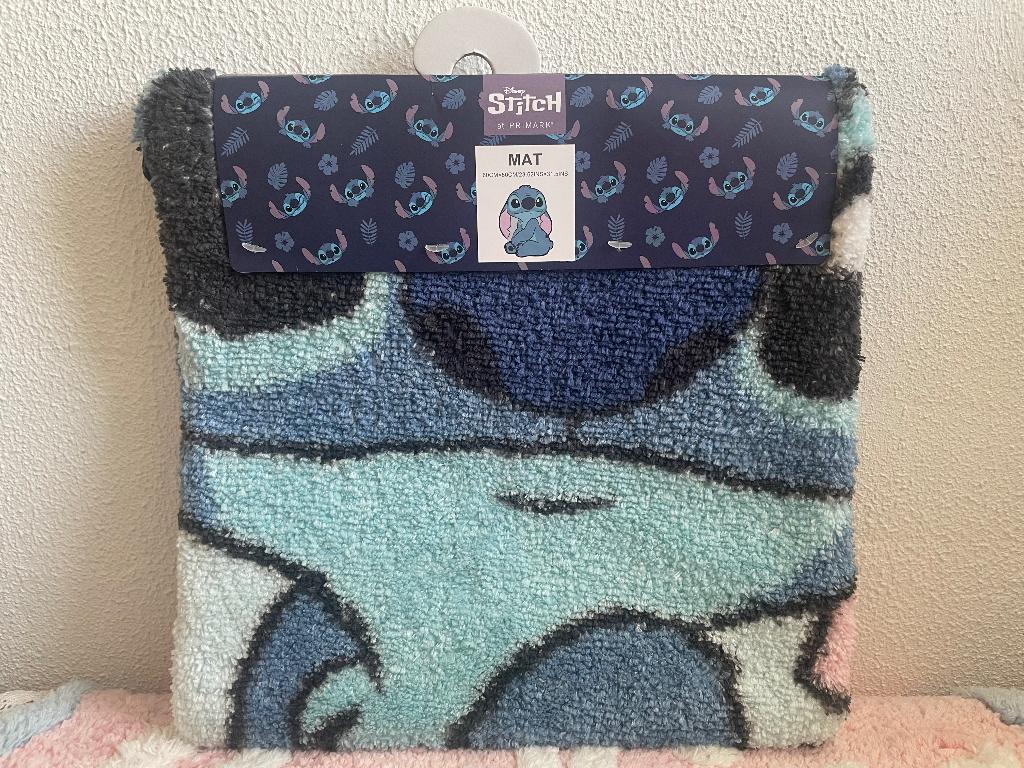 disney stitch mat nieuw blauw zacht, Ophalen of Verzenden, Overige figuren, Nieuw, Kleding of Textiel