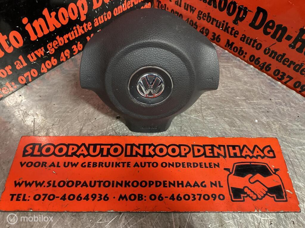 Volkswagen Polo 6R ('09-'14) Stuur Airbag | 6R0880201F, Gebruikt, Volkswagen, Ophalen of Verzenden, Volkswagen
