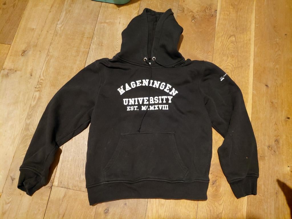 WUR trui/hoodie zwart, Ophalen of Verzenden, Zo goed als nieuw, Zwart