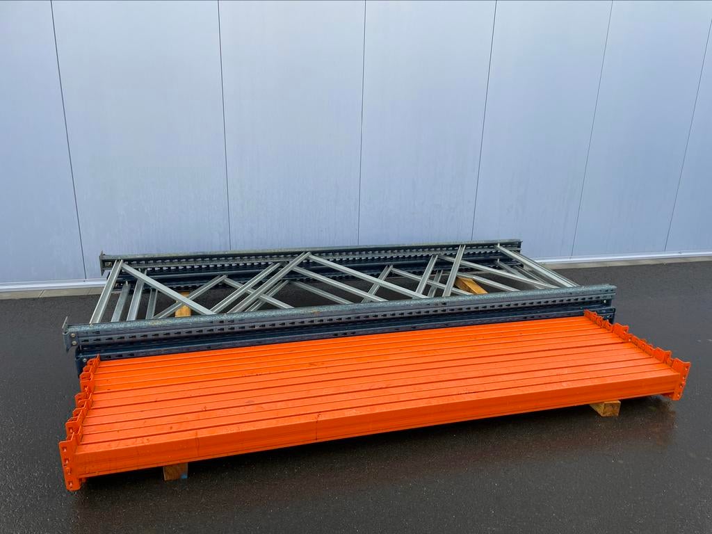 Palletstelling: 4 staanders 3 meter met 12 liggers 270, Ophalen of Verzenden
