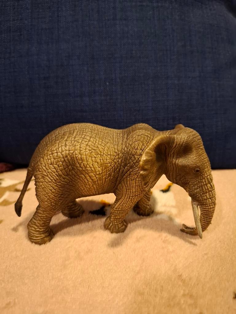 Schleich Afrikaanse olifanten vrouwtje jaartal 2015, Ophalen of Verzenden, Zo goed als nieuw, Wild dier, Beeldje of Figuurtje