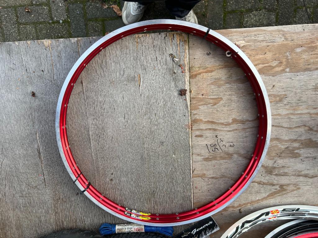 Retro MTB velge Mavic X 221 26 inch 28 gaats, Ophalen of Verzenden, Zo goed als nieuw, Mavic
