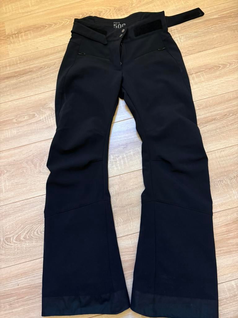 Zwarte Wedze skibroek, maat xs/s, ziet er nog goed uit!!, Verzenden, Zo goed als nieuw, Maat 36 (S), Broek